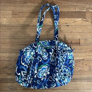 Vera Bradley Mediterranean Blue small duffle bag